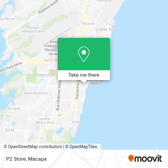 P2 Store map