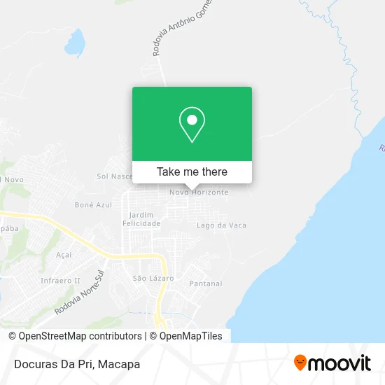 Docuras Da Pri map