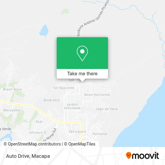 Auto Drive map