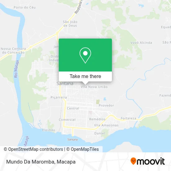 Mundo Da Maromba map