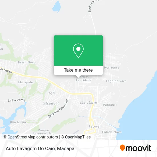 Auto Lavagem Do Caio map