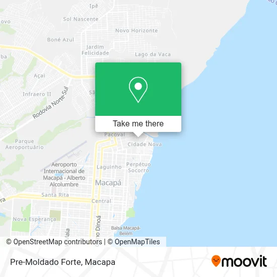 Pre-Moldado Forte map