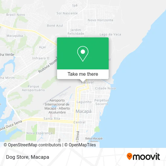 Dog Store map