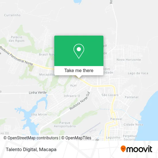Talento Digital map