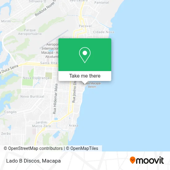 Lado B Discos map