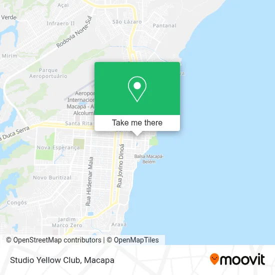 Studio Yellow Club map