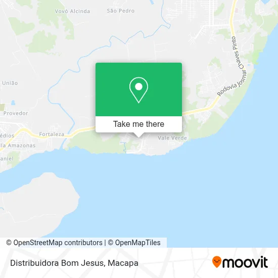 Distribuidora Bom Jesus map