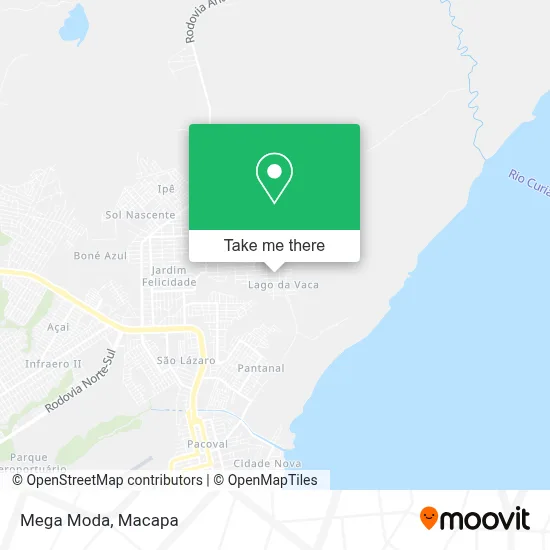 Mega Moda map