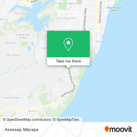 Assesap map