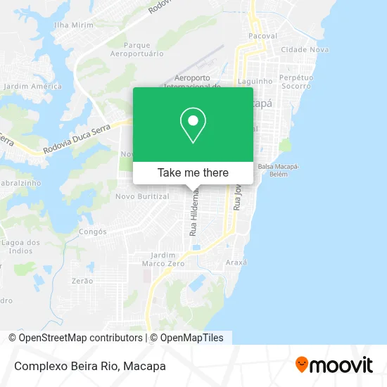 Complexo Beira Rio map