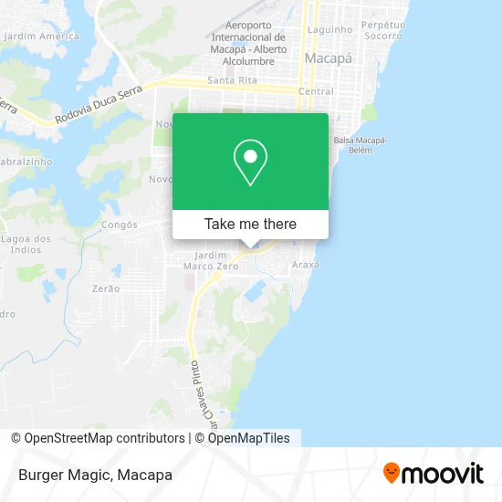 Burger Magic map