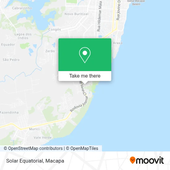 Solar Equatorial map