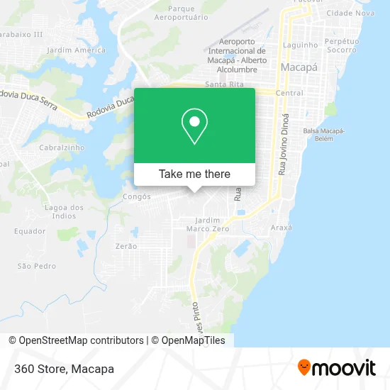 360 Store map