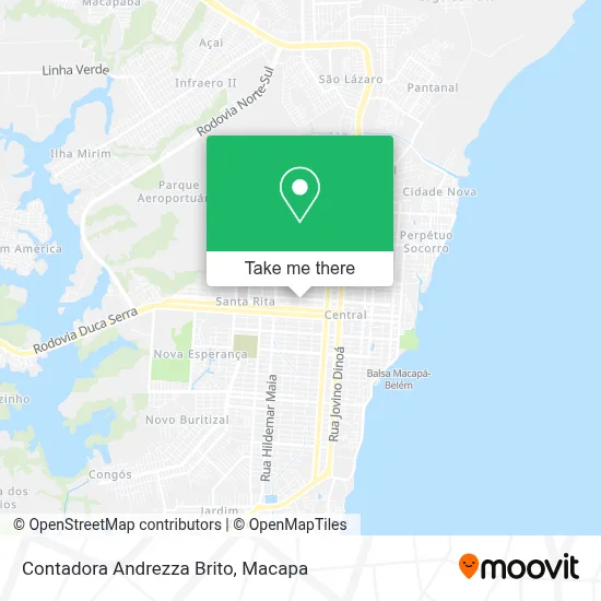 Contadora Andrezza Brito map
