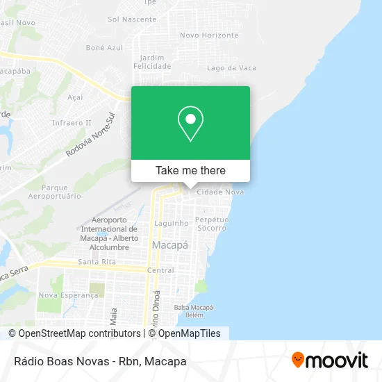 Rádio Boas Novas - Rbn map