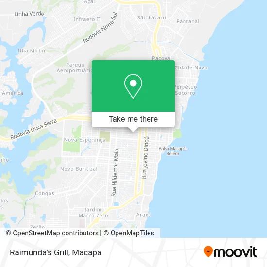 Raimunda's Grill map