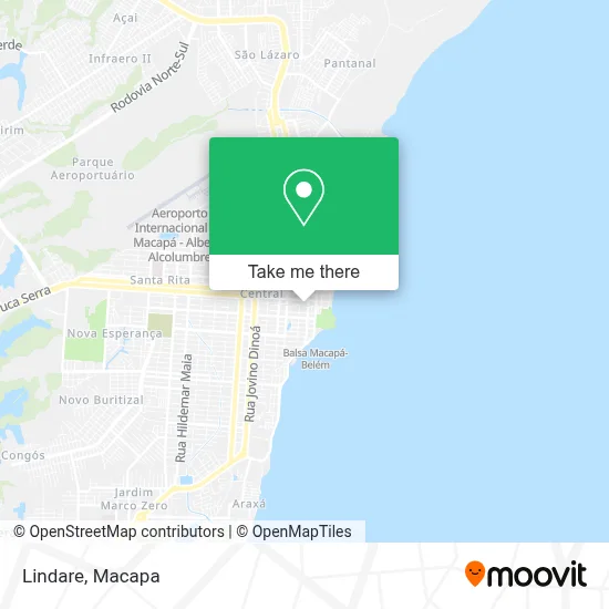 Lindare map