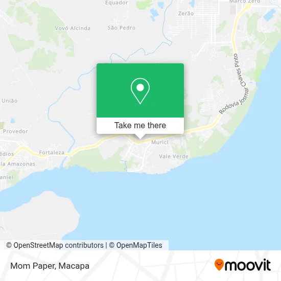 Mom Paper map