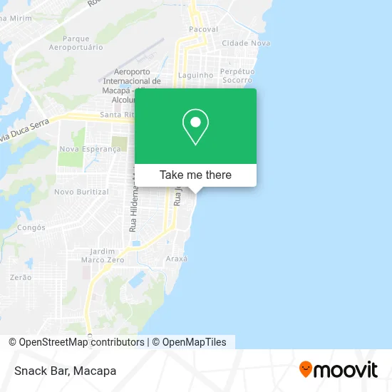 Snack Bar map