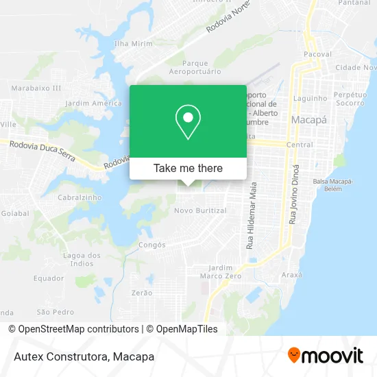 Autex Construtora map