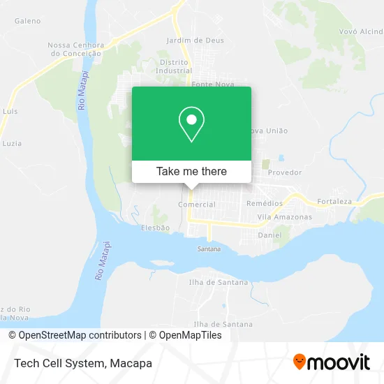 Tech Cell System map