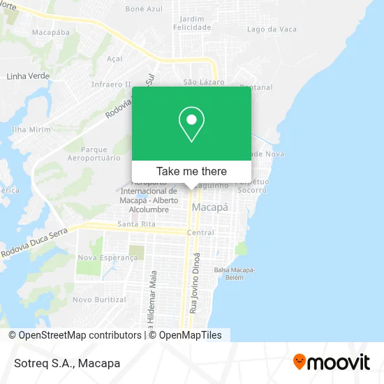 Sotreq S.A. map