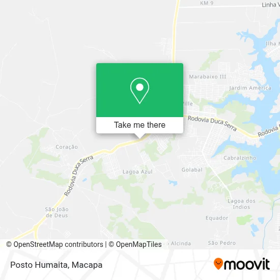Posto Humaita map