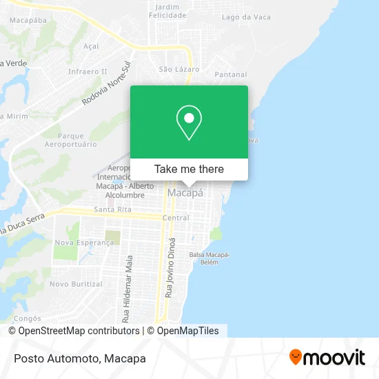 Posto Automoto map