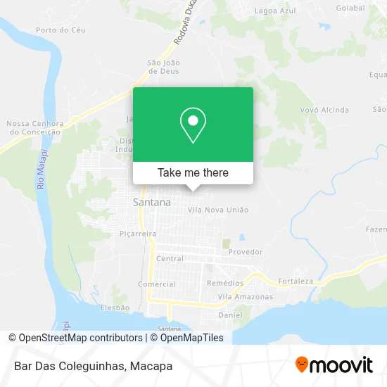 Bar Das Coleguinhas map