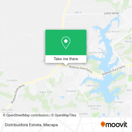Distribuidora Estrela map
