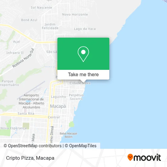 Cripto Pizza map