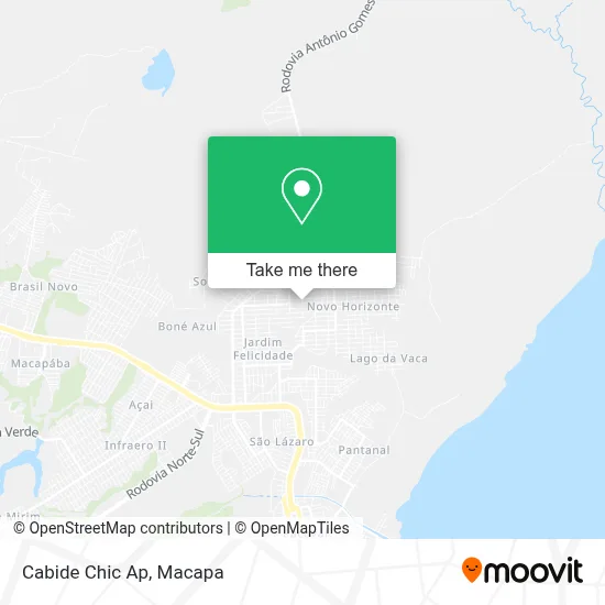 Cabide Chic Ap map