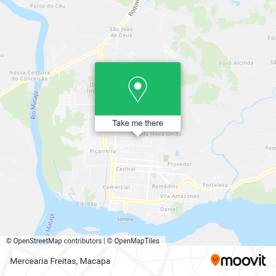 Mercearia Freitas map
