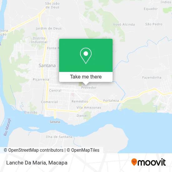 Lanche Da Maria map