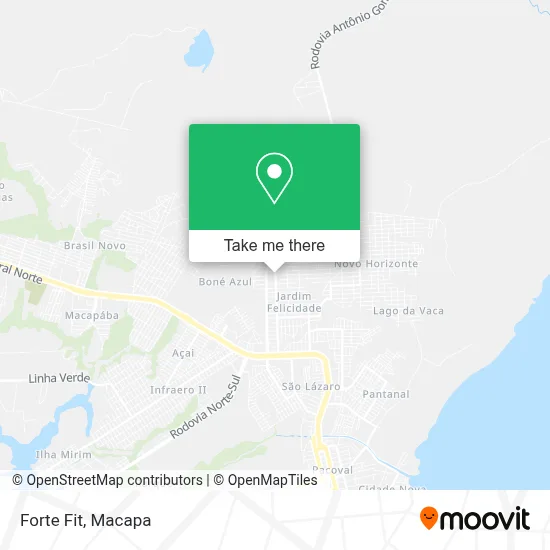 Forte Fit map