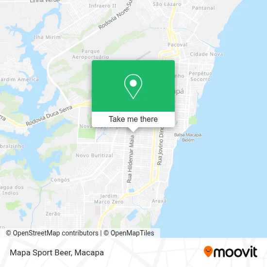 Mapa Sport Beer map