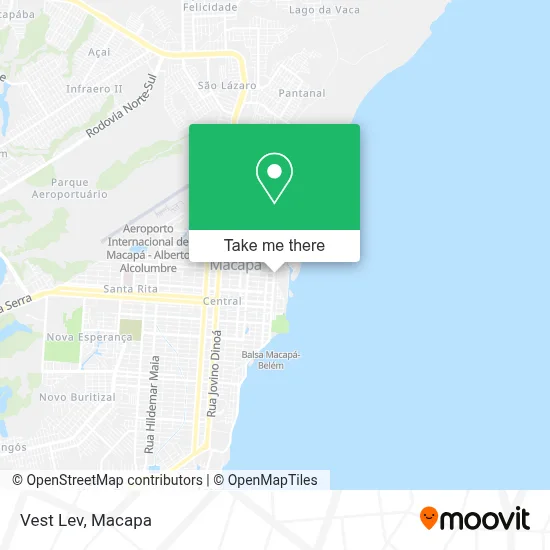 Vest Lev map