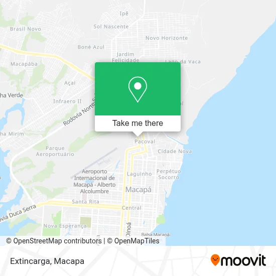 Extincarga map
