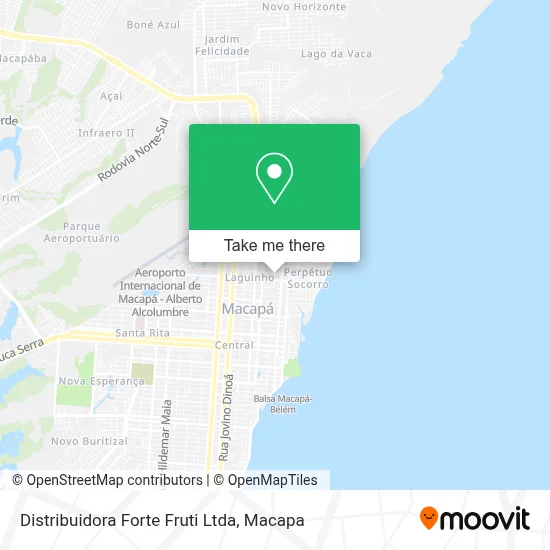 Distribuidora Forte Fruti Ltda map