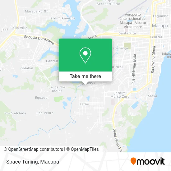 Space Tuning map