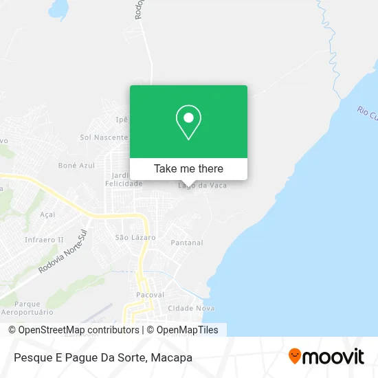 Pesque E Pague Da Sorte map