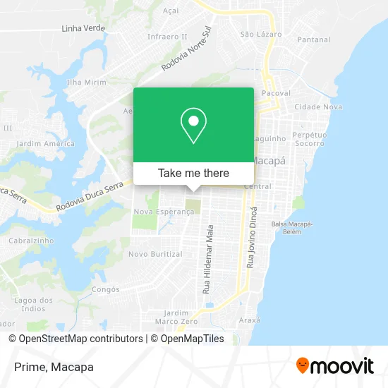 Prime map