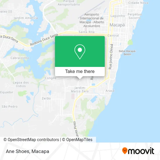Ane Shoes map