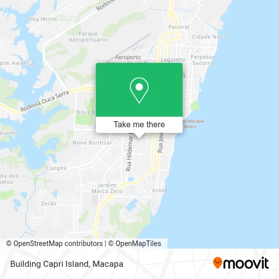 Building Capri Island map
