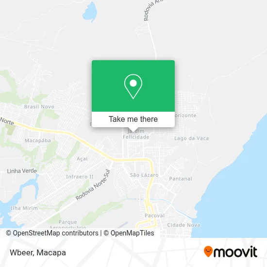 Wbeer map
