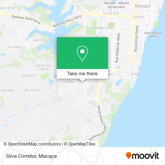 Silva Corretor map