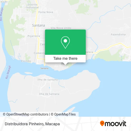 Distribuidora Pinheiro map