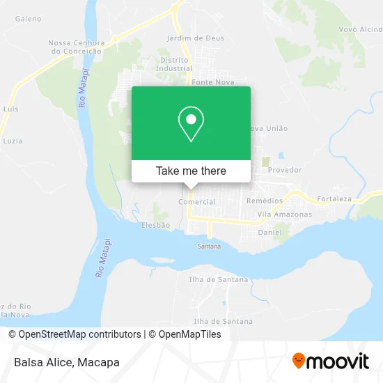 Balsa Alice map