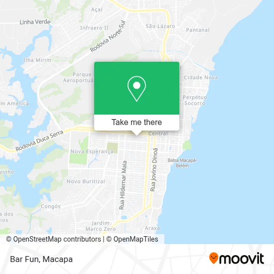 Bar Fun map