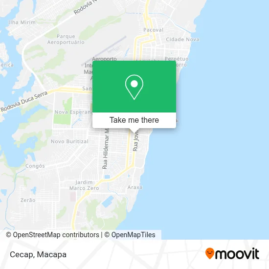 Cecap map